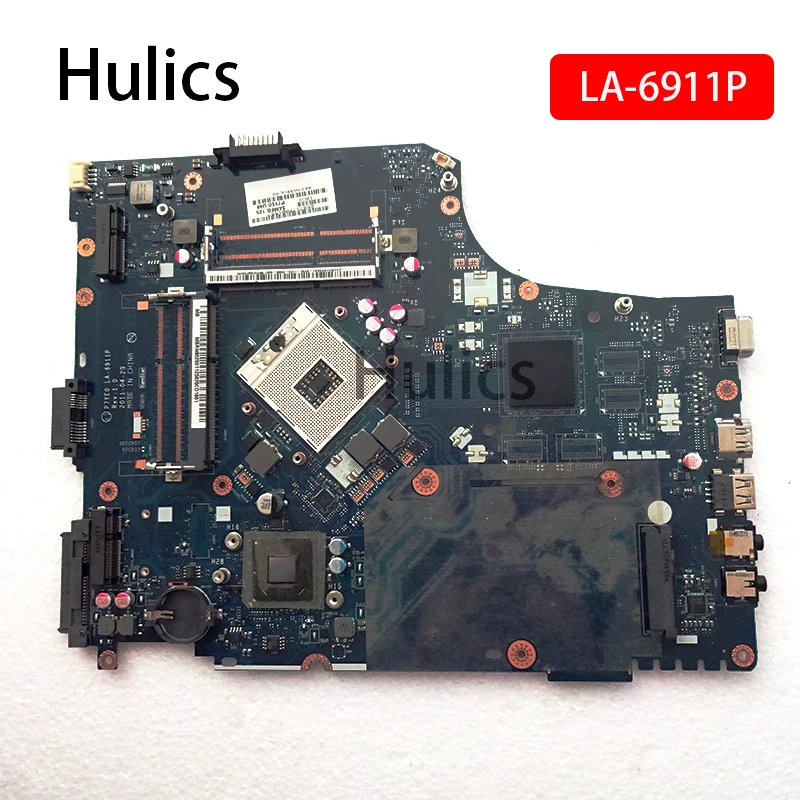 

Hulics Used Motherbaord For Acer Aspire Laptop Motherboard 7750 7750G MBRN802001 P7YE0 LA-6911P