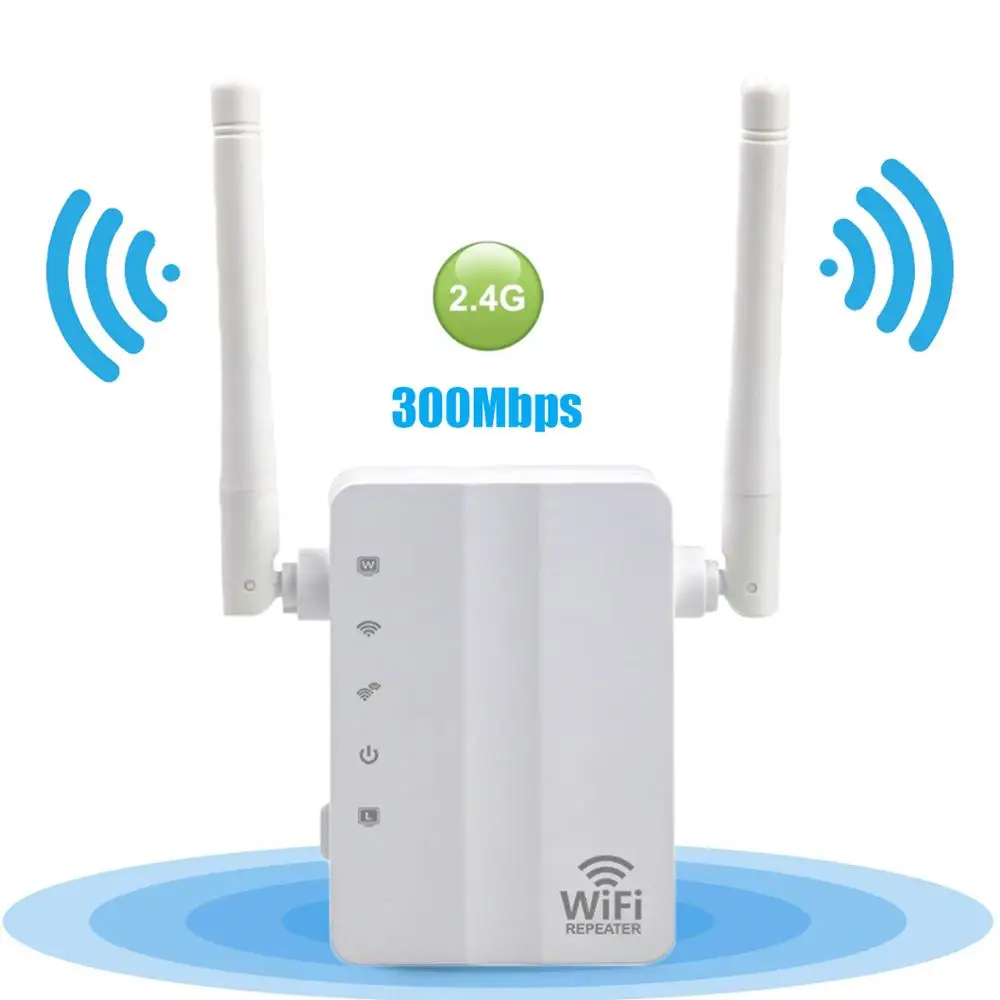 300Mbps WiFi Repeater WPS  Wireless AP Strengthen Wireless Range Extender Wifi Signal Amplifier Booster for Travel/Hotel