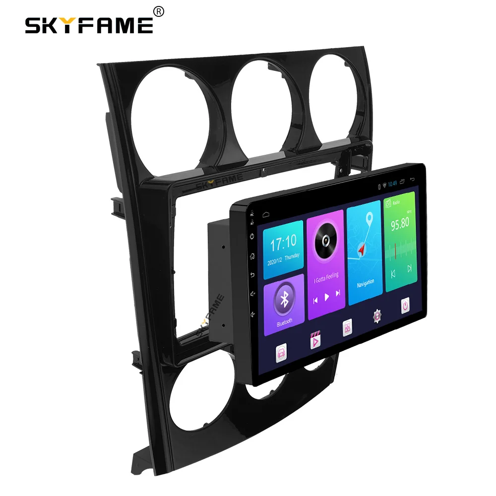 SKYFAME Adattatore per fascia per telaio auto Kit pannello di montaggio per cruscotto radio Android per Mazda 6 Atenza