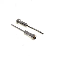 100Pcs LED Pin Socket for Cherry Mx Switch Keyboard Size 9.70MM Length Nickel Plating Machined