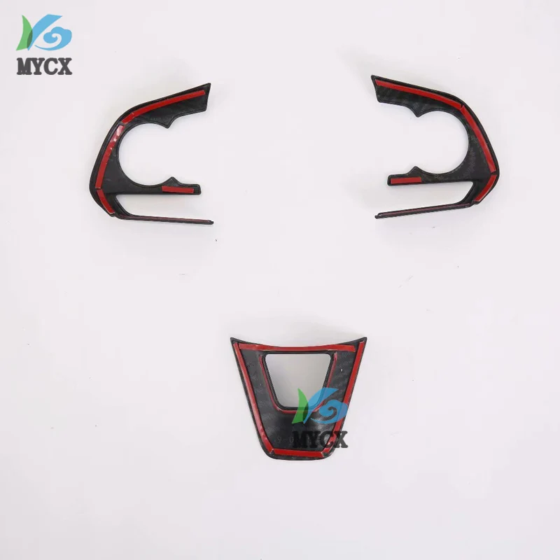 

For Toyota Sedan Corolla E210 Prestige Altis 2019 2020 Car Steering Wheel Decoration Cover Trim Interior Accessories ABS