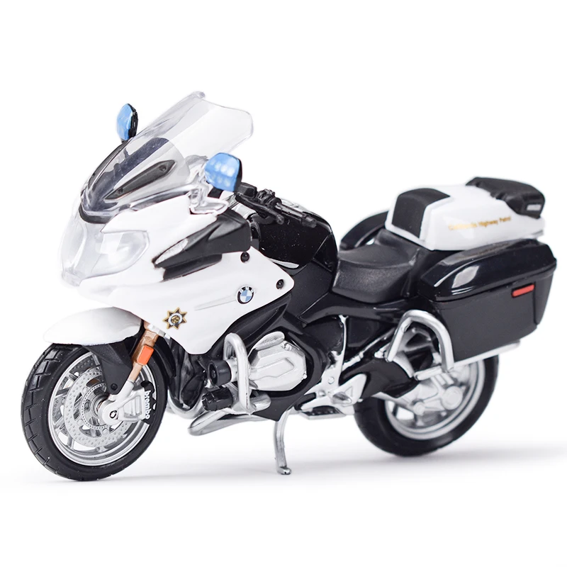 Maisto 1:18 BMW R1200 RT kalifornia odlew policyjny pojazdy kolekcjonerskie Model motocykla