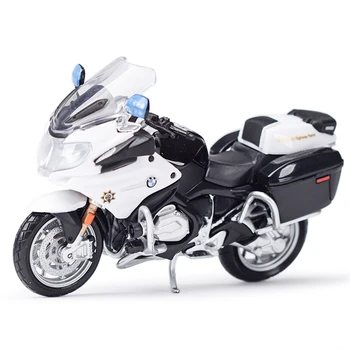 09: 5 1:18 BMW R1200 RT California polis Die Cast araçlar tahsil motosiklet modeli oyuncaklar