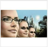 spectacles lenses1.553HMC/1.56 HMC coating photochromic lens/grey color / brown color optical lenses resin lens