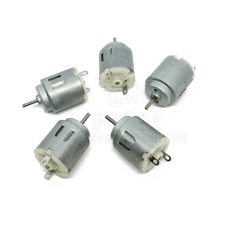 Micro motor 140 peças r140 pequeno ventilador circular alta velocidade 3v-6v dc motor para brinquedo faça você mesmo