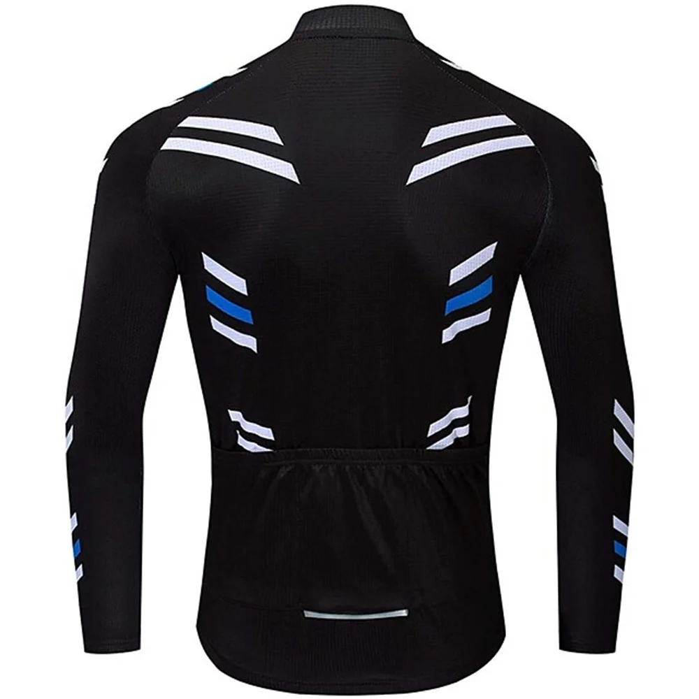 Polyester Design Quick-Dry Jersey Men  Top Mountain Cycling Jersey Long Sleeve Custom Sublimation 2021 New Riding Bike Hot Sale