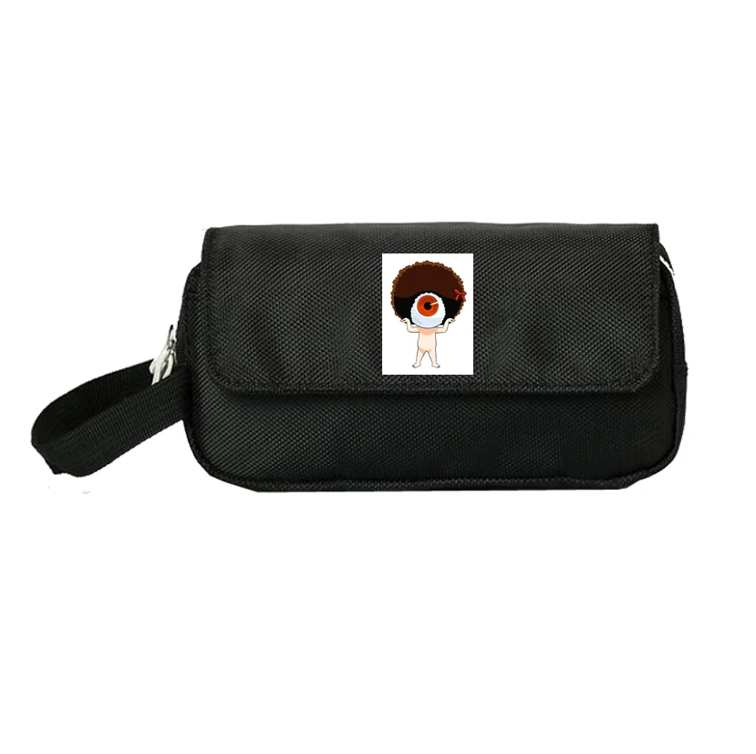 

anime Gegege No Kitaro pencil Case Women Cosmetic Cases Makeup Bag Child Girls Student Double pencil Bag Handbag