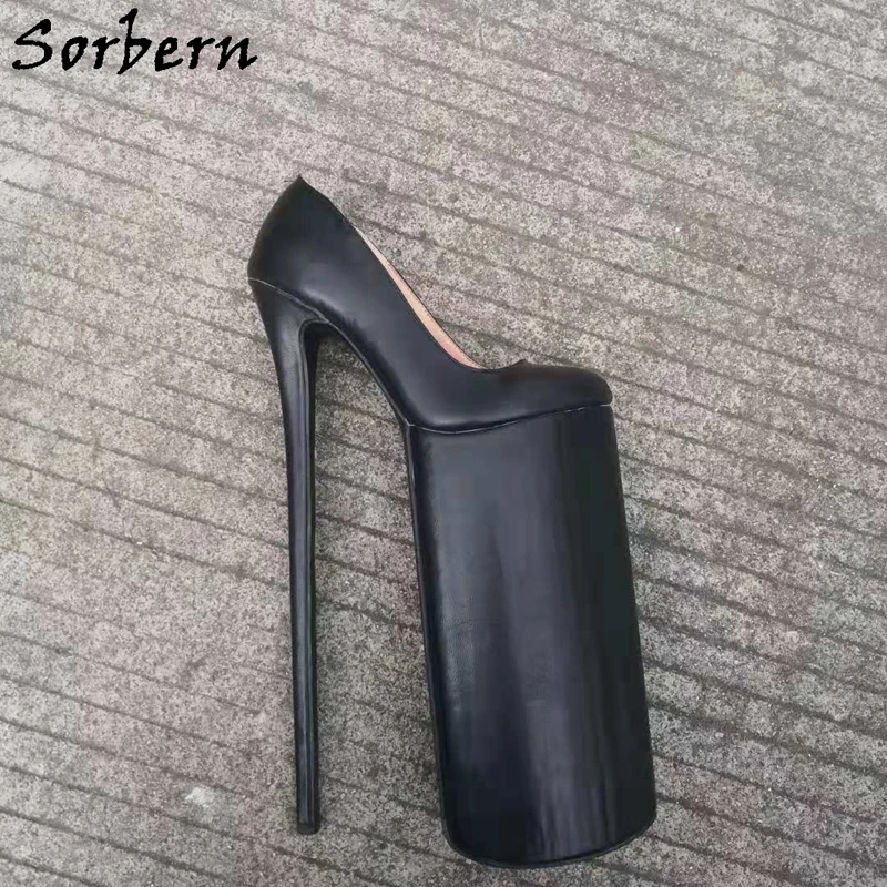 Sorbern T-Zeigen Königin Pumpt Frauen Kreuz Kommode Pumpe Schuhe Super High Heels 12 Zoll Gefälligkeiten Extreme Plattform Frauen schuhe Nach