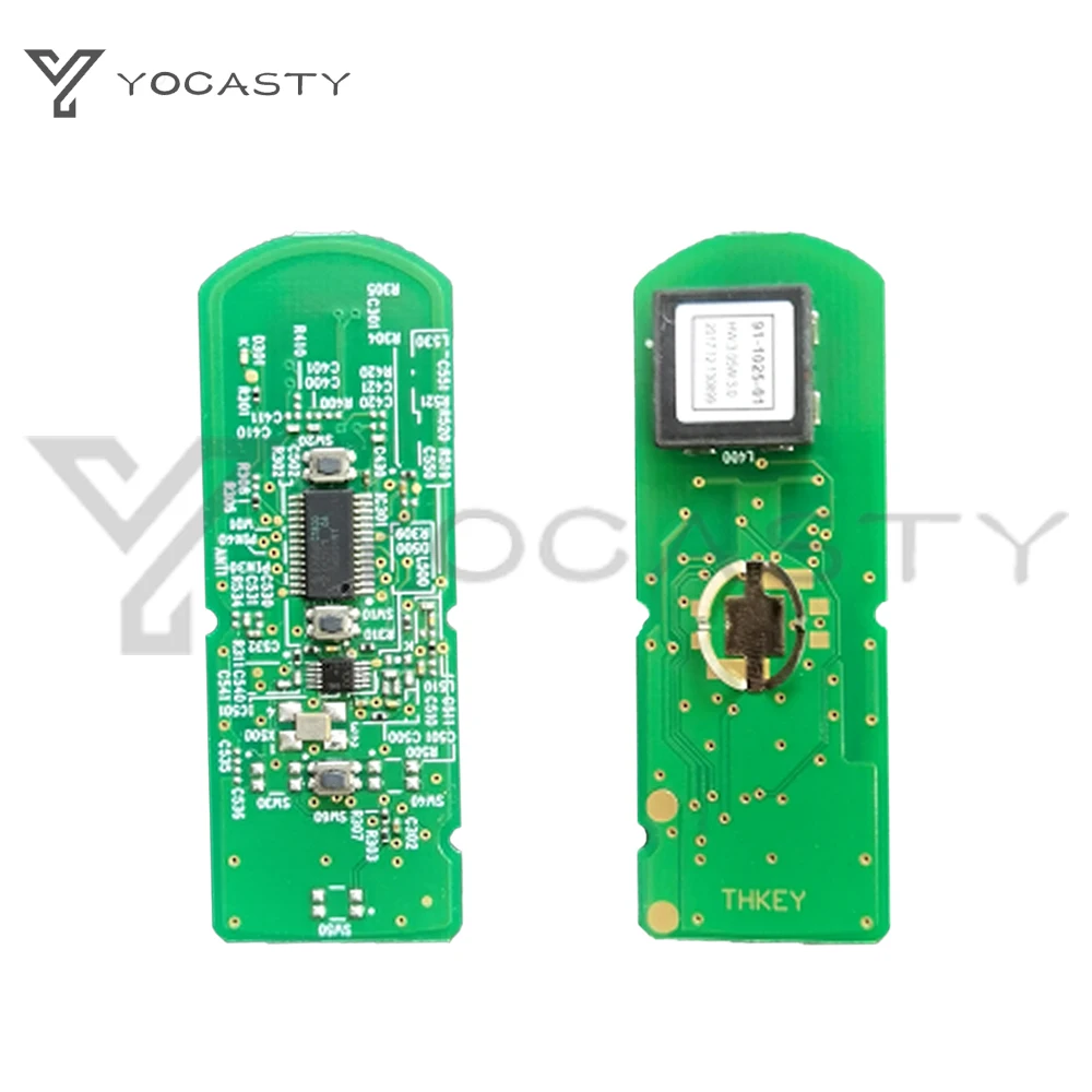 YOCASTY 3 przyciski inteligentny klucz samochodowy 433MHz ID49 dla Mazda CX-5 CX-9 2017 2018 zdalnie sterowany klucz Fob bezkluczykowy SKE13E-02