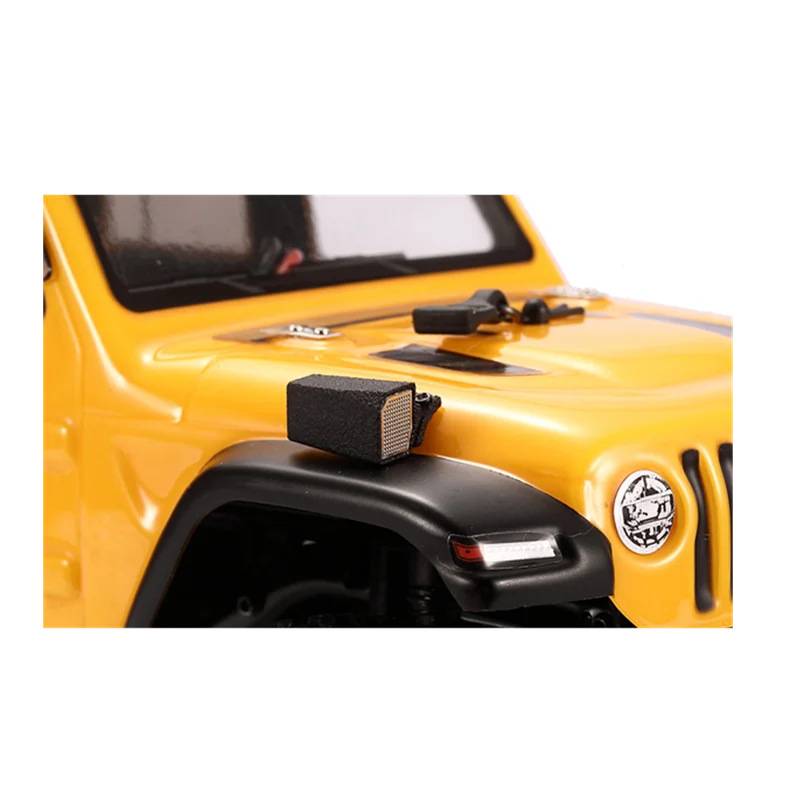 

for 1/24 Scale Axial SCX24 Jeep Wrangler Large Flow Air Intake Filter Engine RC Car Modified Parts Realistic Decoration