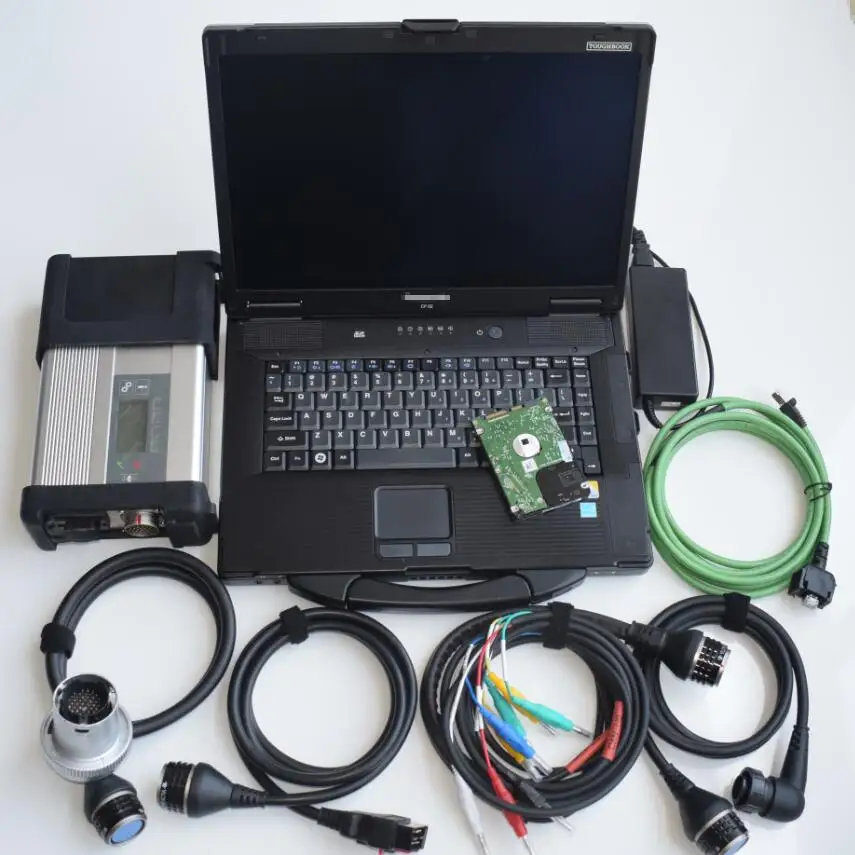 

Diagnostic Tool MB Star C5 SD Conenct 5 HDD Win10 V2023.12 Software CF52 Laptop 4G CF-52 Diagnosis Notebook Ready to Work