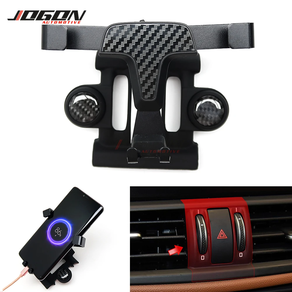 Car Stable GPS Support Gravity Holder Mobile Phone Holder Air Vent Dashboard Mount Stand For Alfa Romeo Giulia Stelvio 2017 2018