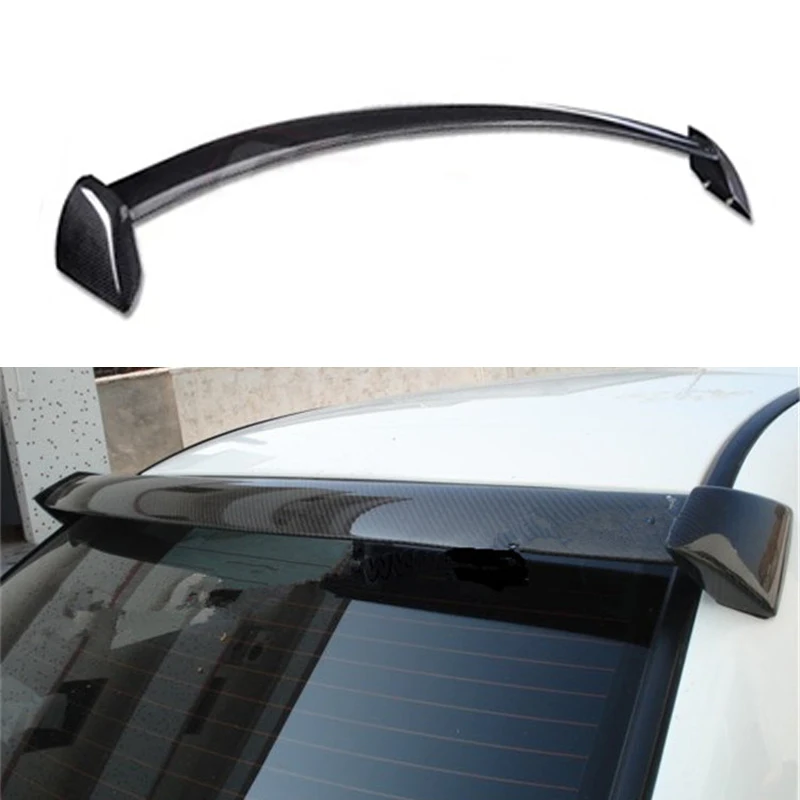 Car Styling Impreza 7-9 Generations STI Style Carbon Fiber Roof Spoiler Wing For Subaru 2013~2015