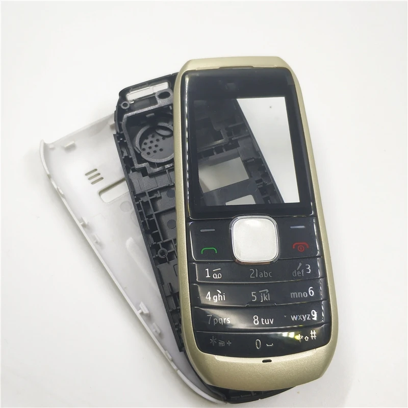 For Nokia 1800 Full Housing Front Frame Middle Frame Battery Cover+English Keypad