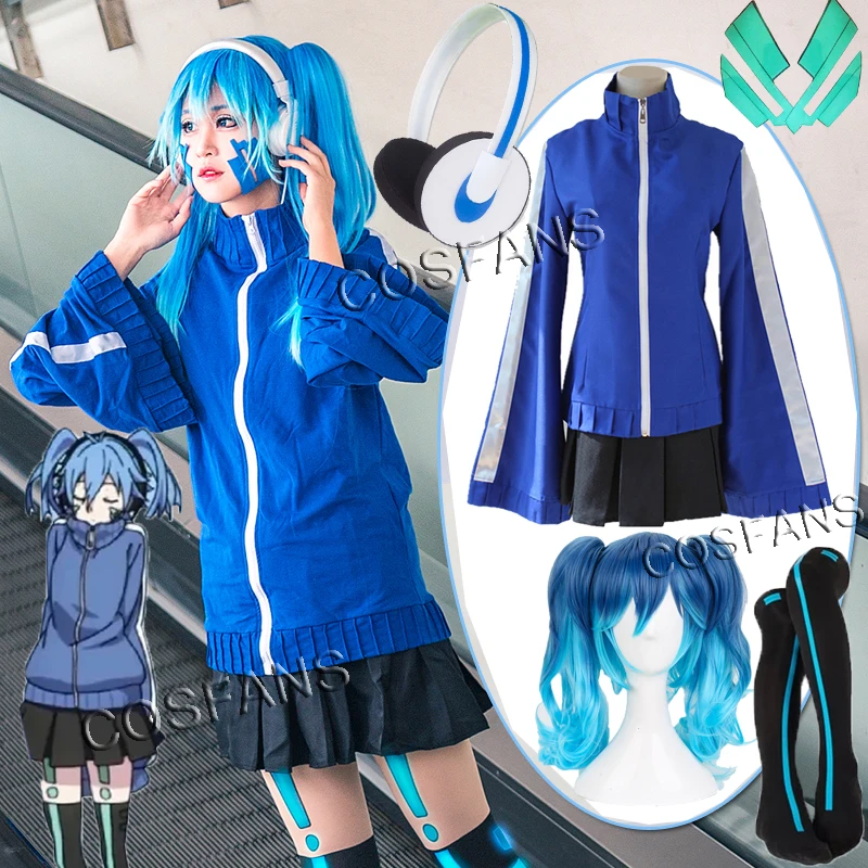 

Anime MekakuCity Actors Kagerou Project Enomoto Takane Ene Costumes Cosplay School Uniform For Women Girls Halloween Party wig