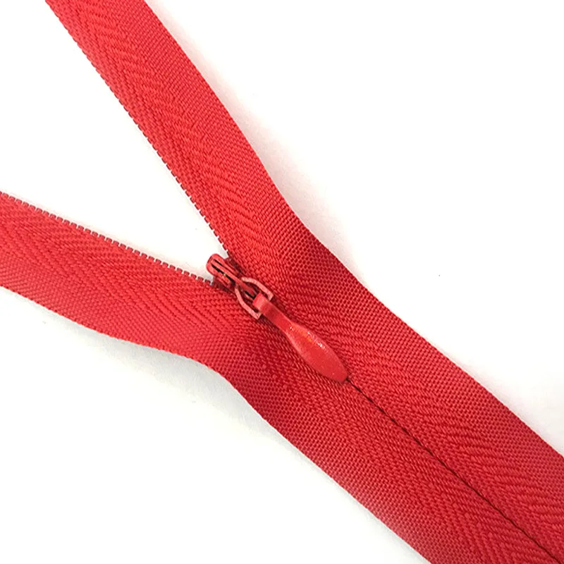 10pcs/bag 65CM 70CM 80CM 100CM 150CM 200CMLong Invisible Zippers DIY Nylon Coil Zipper For Sewing Clothes Accessory