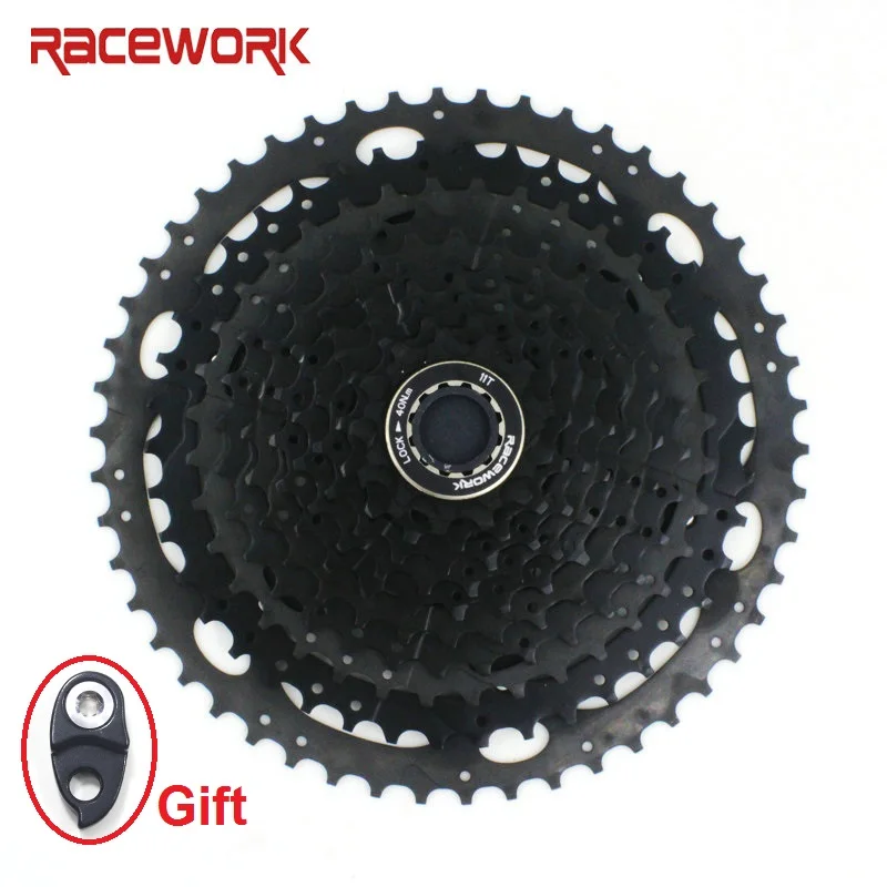 

RACEWORK 11 Скорость кассета 11-50/52 т горный велосипед широкий соотношение MTB велосипеда свободный черный Кассета звездочки для SHIMANO/SRAM