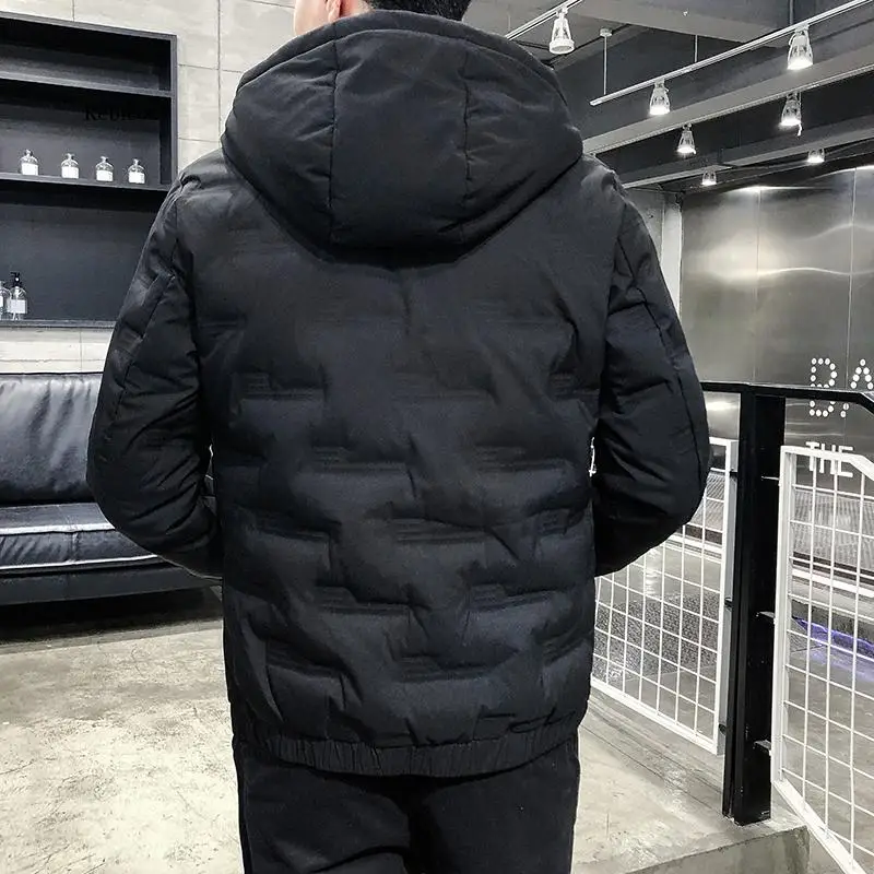 Winter Men\'s Coat High Quality White Jackets Men Casual Thicken Jacket Coats Man Size M-5Xl