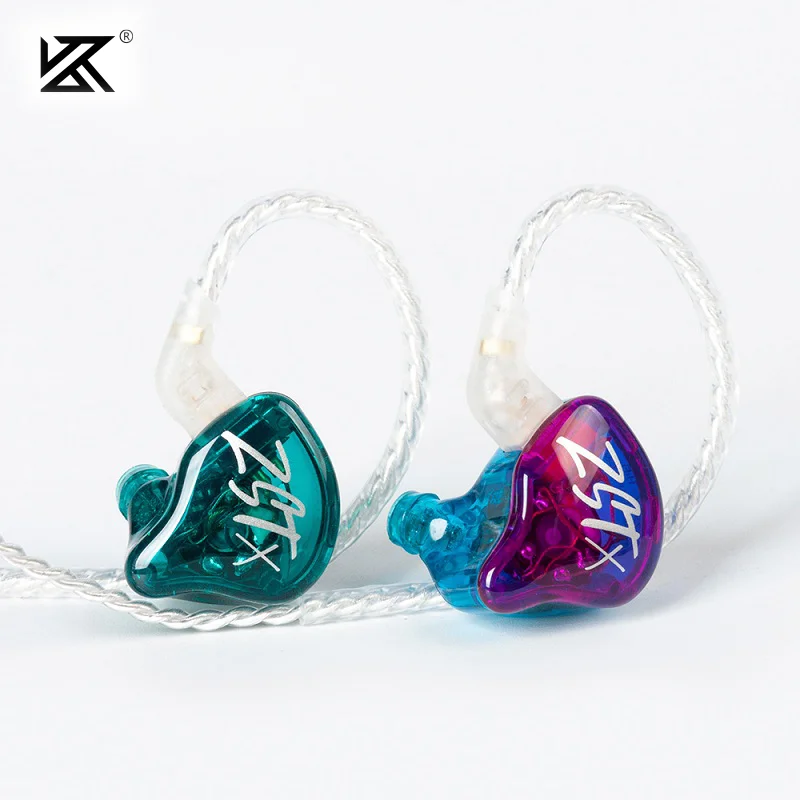 

KZ ZSTX ZST X 1DD+1BA Hybrid Driver In-ear Earphone Wired Headset Gaming Headphone Earbuds Audio KZ ZS10 Pro ZSN Pro X EDX ZEX