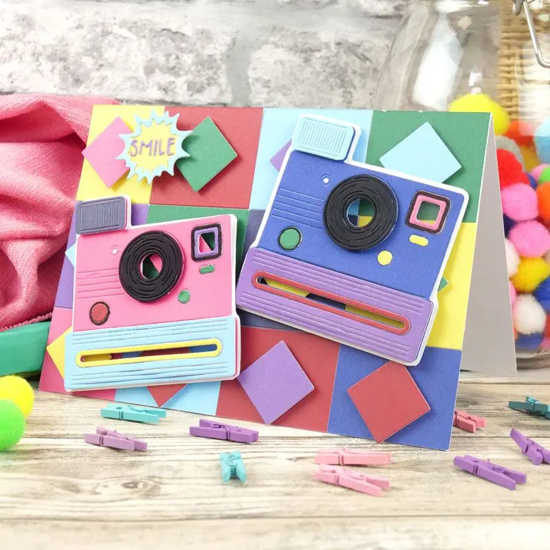 2021 AliliArts Metal Cutting Dies Camera & photo tape diy Scrapbooking Photo Album Decorative Embossing PaperCard Crafts Die