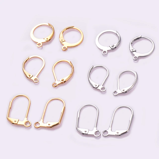 Stainless Steel Earring Making Accessories Stainless Steel Findings Components Jewelry Findings Components Aliexpress