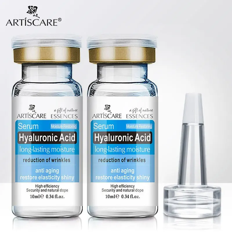 Suero de ácido hialurónico ARTISCARE 2 uds hidratante y antiarrugas HA esencia para blanqueamiento Facial crema Facial reafirmante