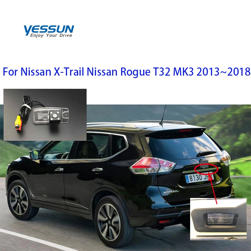 

Специальная автомобильная камера заднего вида для Nissan X-Trail для Nissan Rogue T32 MK3 2013 ~ 2018 камера заднего вида для номерного знака