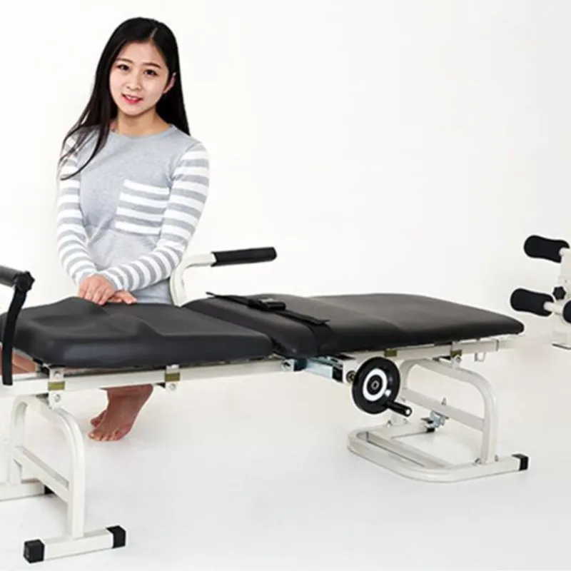 New Therapy Massage Bed Table cervical and lumbar traction bed, body stretching device Cervical lumbar fatigue and minor injurie