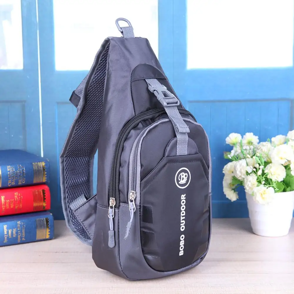 Waterproof Men Female Chest Bag Functional Nylon Waist Bag Outdoor Sport Shoulder Sling Backpack Pouch Travel Camping Bags