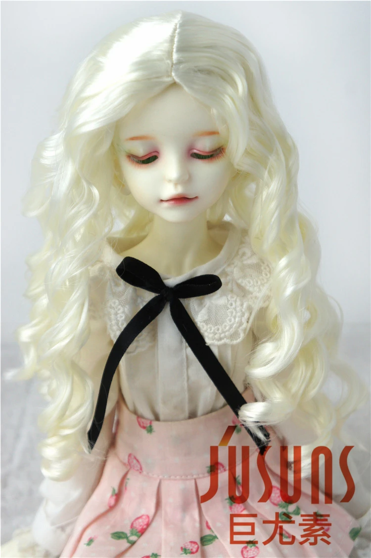 JD285 OB11 1/8 1/6 1/4 1/3 Fashion Long Wave Nobel Princess BJD Wigs YOSD MSD SD DOD Blythes & other comment Doll Accessories