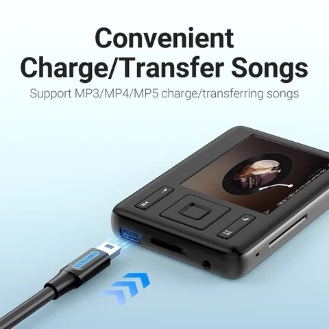 Кабель Vention Mini USB 2.0 для подключения устройств — фото товара