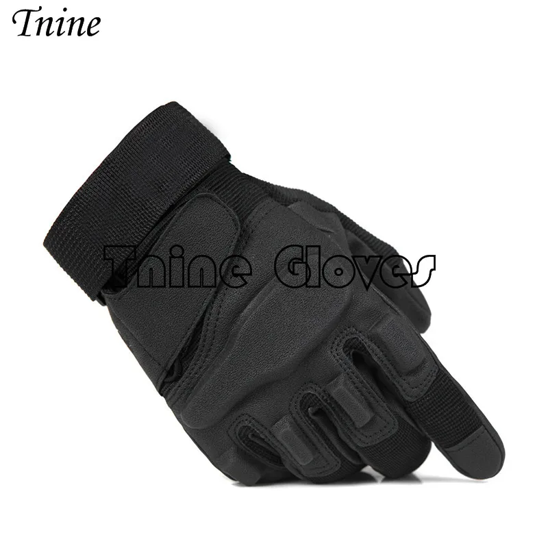 Full Finger Gloves Men Touch Screen Knuckle Protective Breathable Lightweight Outdoor Gloves for Hunting Motorcycling Climbing