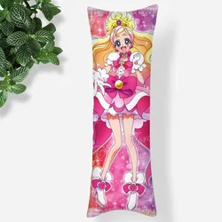 Go! Princess Precure Anime Body Pillow Case 3D Double-Sided Print Smooth Soft Fabric Pillow Cover For Boys Girls Gift 0531