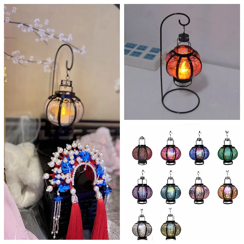 1/4 1/3 Scale BJD SD Ancient Costume Doll Accessories China Japan Korea 16CM Retro Portable Lantern Model for MSD SD13 C0754
