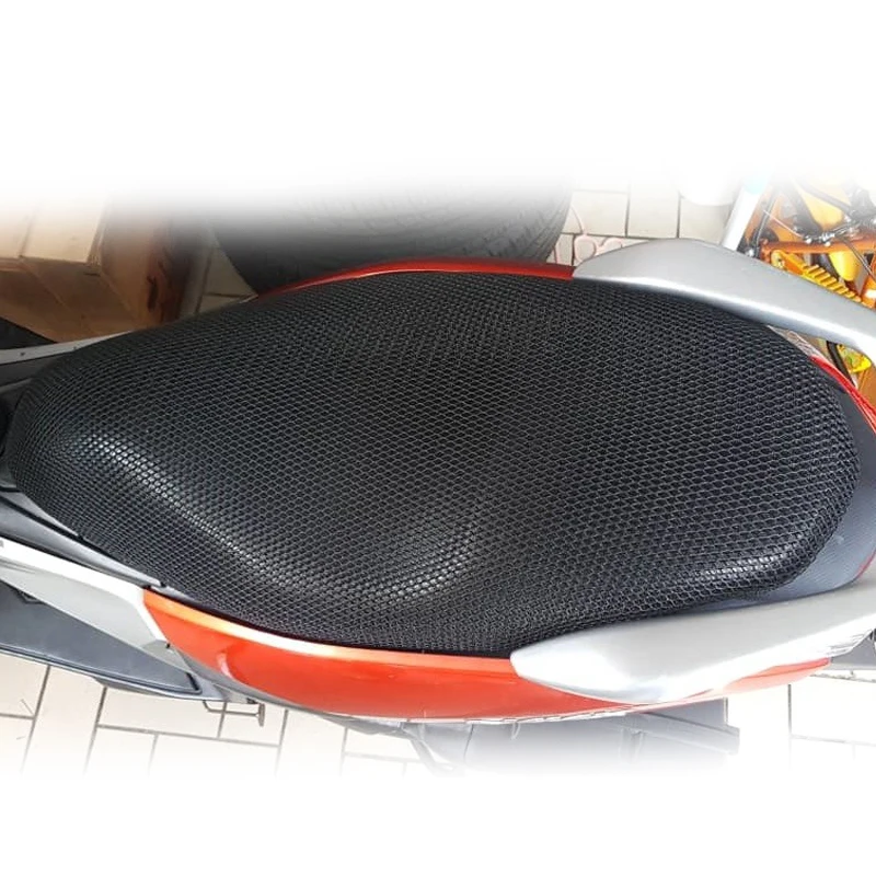 Seat Cushion Cover For Yamaha NMAX 155 NMAX125 NMAX155 N-MAX 125 Motorcycle Accessories Mesh Fabric Breathable Saddle Grid Pad