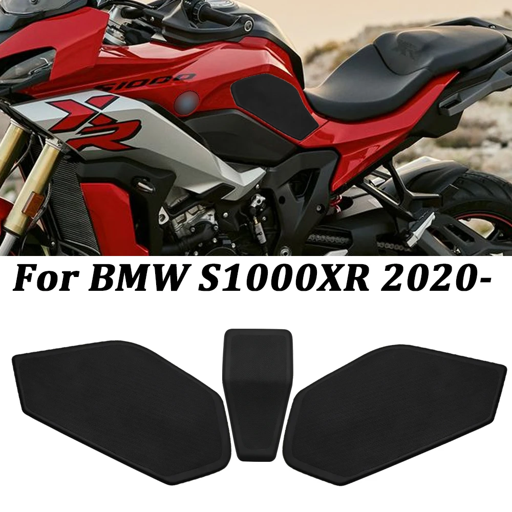 

For BMW S 1000 XR S1000XR 2020 2021 Side Fuel Tank Pads Protector Stickers Decal Gas Knee Grip Traction Pad Side Sticker