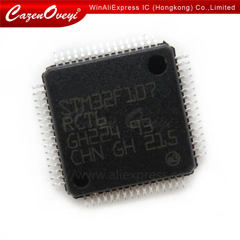 1pcs/lot STM32F107RCT6 QFP-64 In Stock