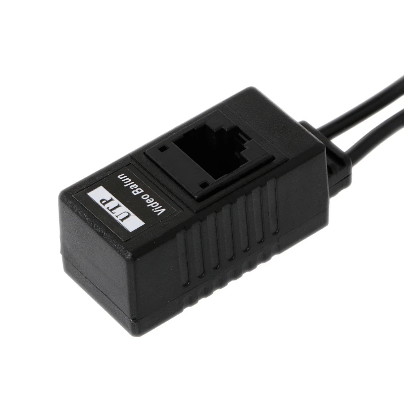 1 par bnc para rj45 potência de vídeo passiva + áudio balun transceptor para câmera cctv transporte da gota