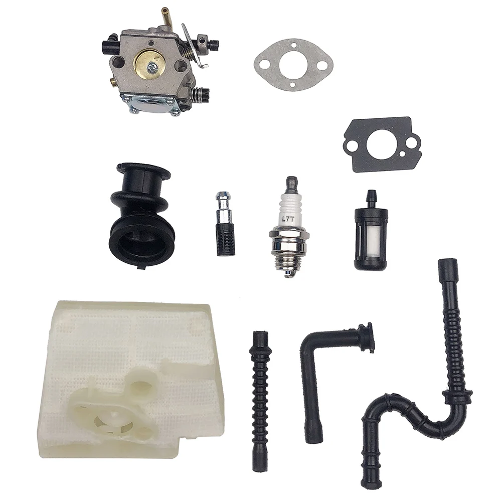 

DRELD WT-194 Carburetor Air Filter Turn up kit fit for 026 MS240 024 024S MS260 Chainsaws for Walbro WT-194 WT-194-1