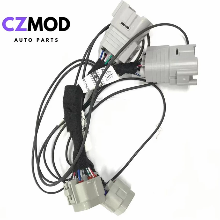 CZMOD Car Headlight Modification Upgrade Special Wiring Adapter Harness For 2016-2021 Toyota Land Cruiser From Halogen To LED