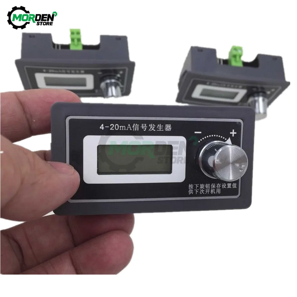 New 4-20m A Signal Two Wire Generator Current Transducer Load Tester PLC Instrument LCD Output Dropship