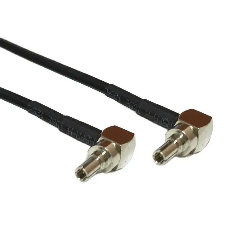 Novo cabo para modem sem fio crc9, interruptor de ângulo reto crc9, conector de ângulo reto rg175, cabo 20cm 8 ", atacado, envio rápido