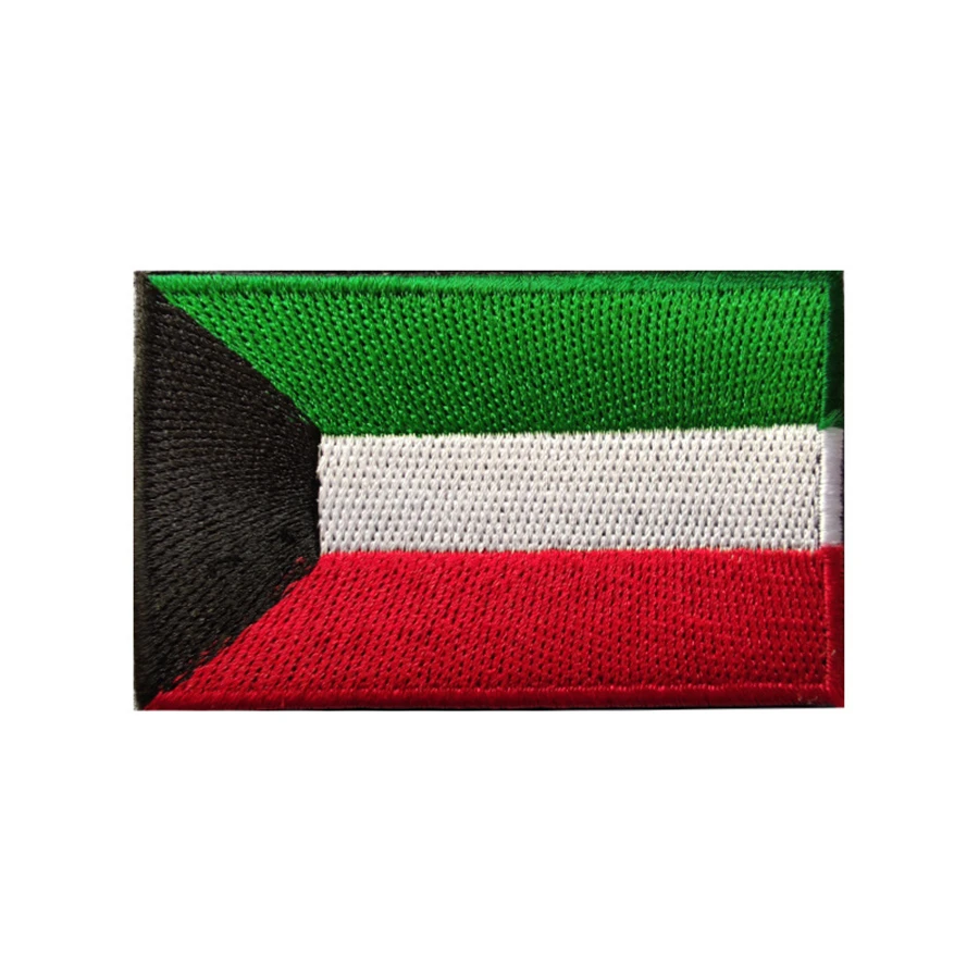 1PC 3D Middle East And South Asia Country Pakistan India Iraq Lebanon Flag Patches Armband Backpack Stickers Clothes Badge