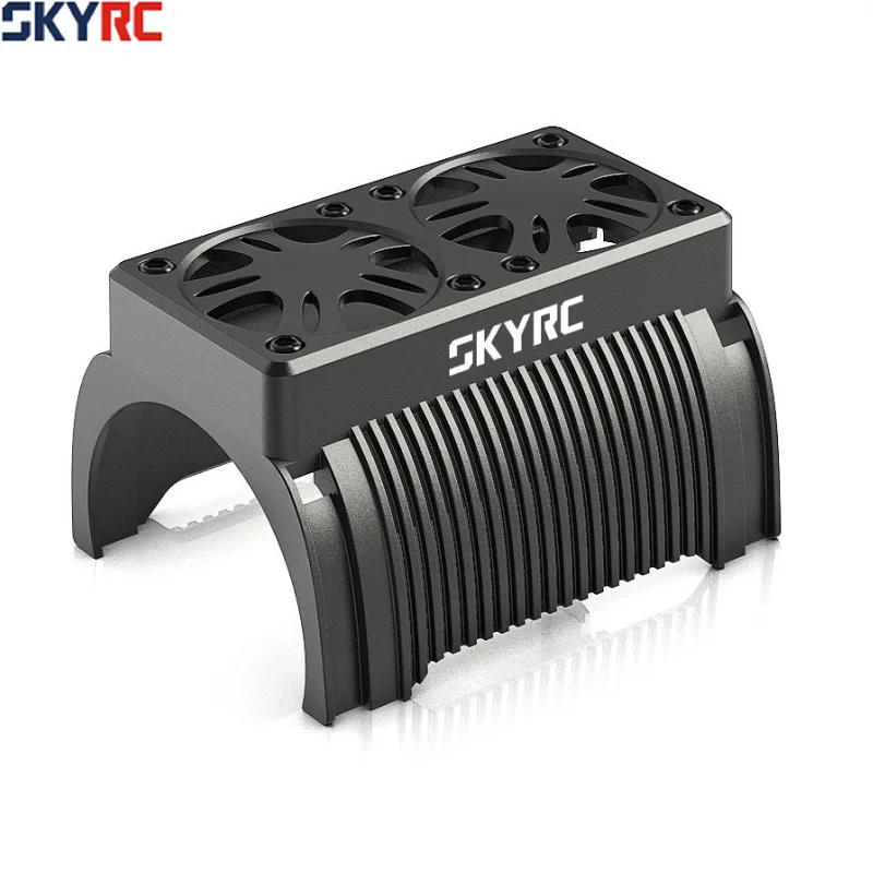 SKYRC 55mm double Fan 5V Brushless Motor Radiator Cooling with Housing 1/5 RC motor Traxxas X-Maxx