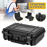 JETEVEVEN Portable Plastic Hard Carry Tool Case Safety Protection Suitcase Equipment Instrument Outdoor Box with Pre-Cut Foam