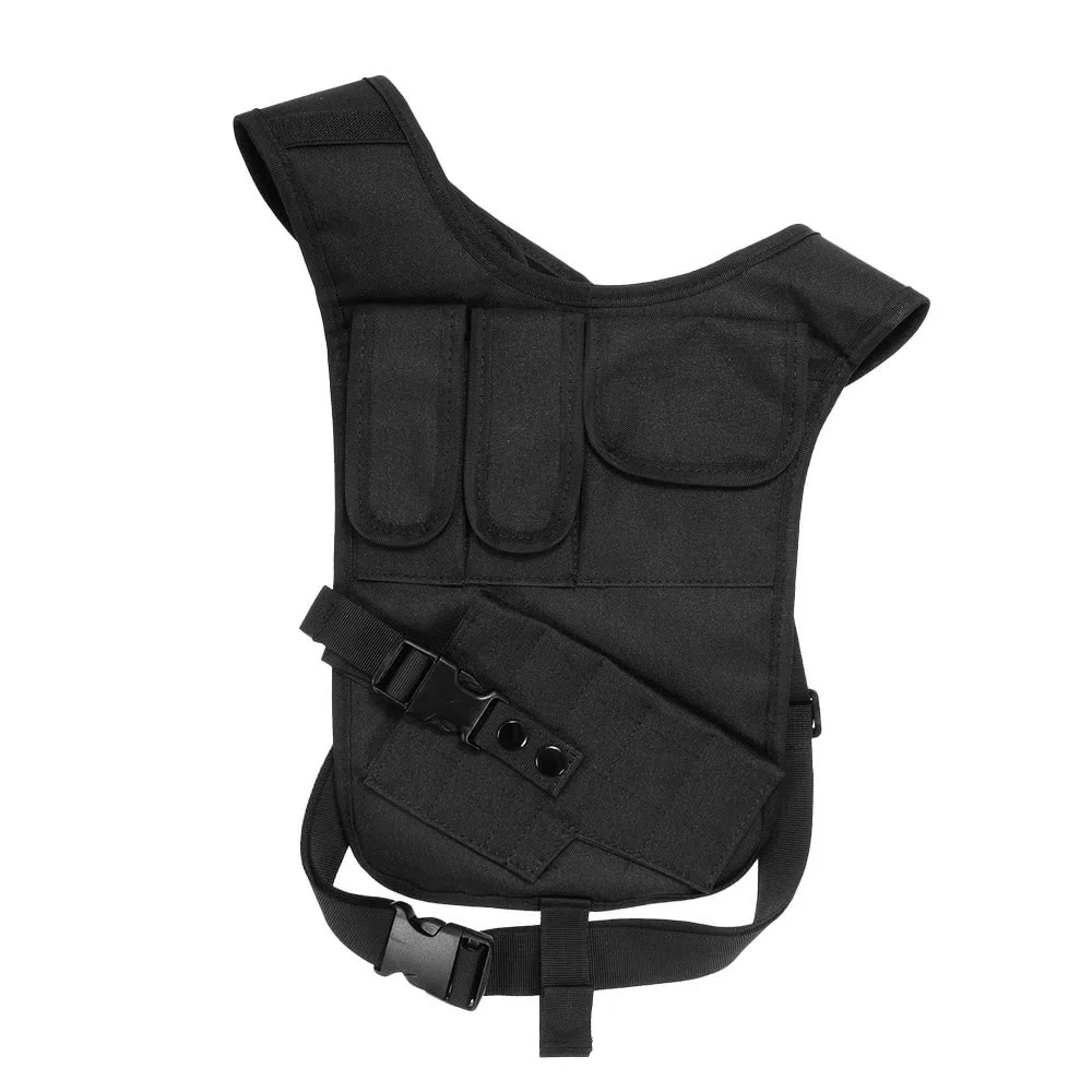 Outdoor Tactical Shoulder Bag Hidden Gun Holster EDC Hunting Accessories Bags Men Black Concealed Airsoft Pistol Pouch Holder