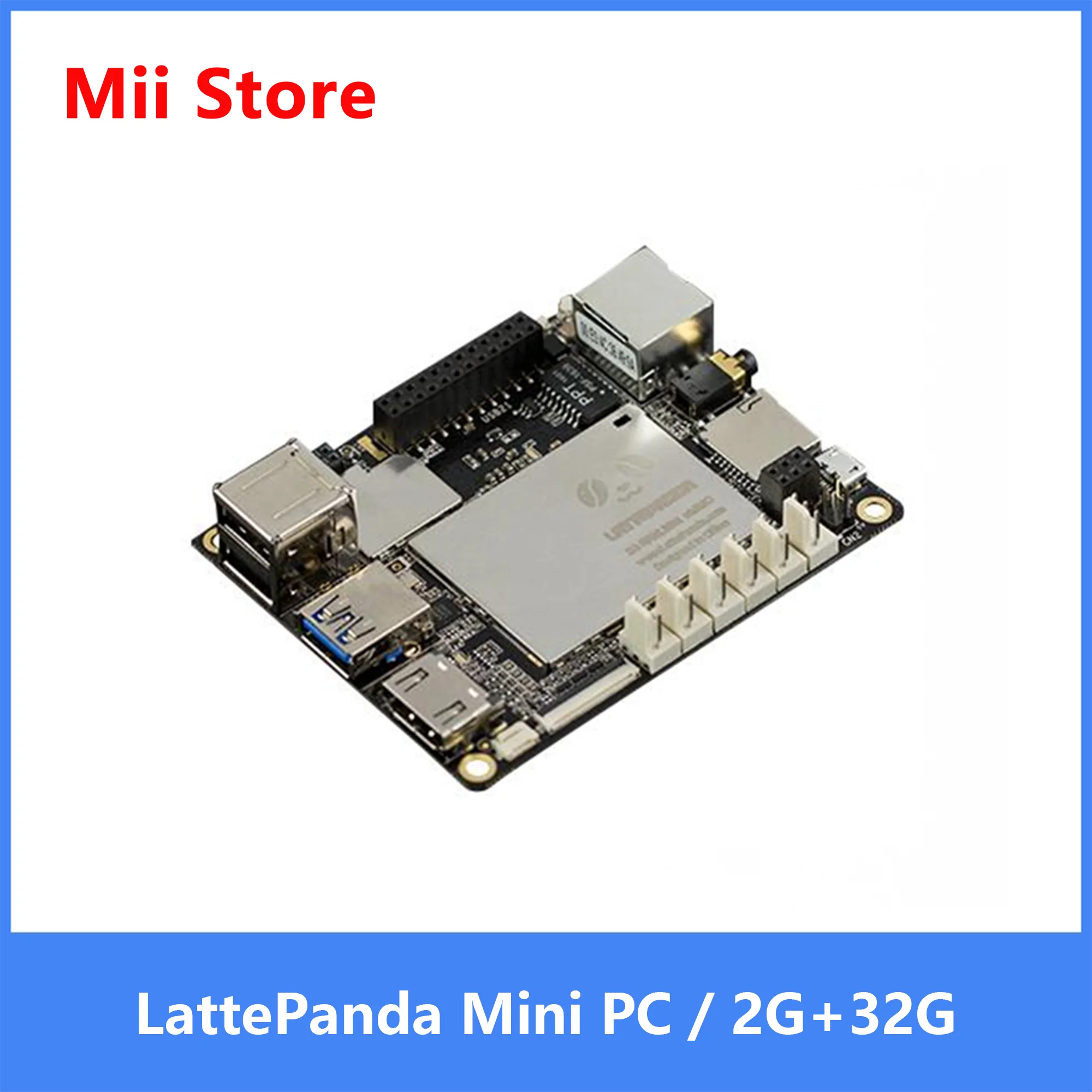 LattePanda Mini PC V1.0-كمبيوتر ويندوز 10 قوي 2 جيجابايت/32 جيجابايت إنتل HD الرسومات