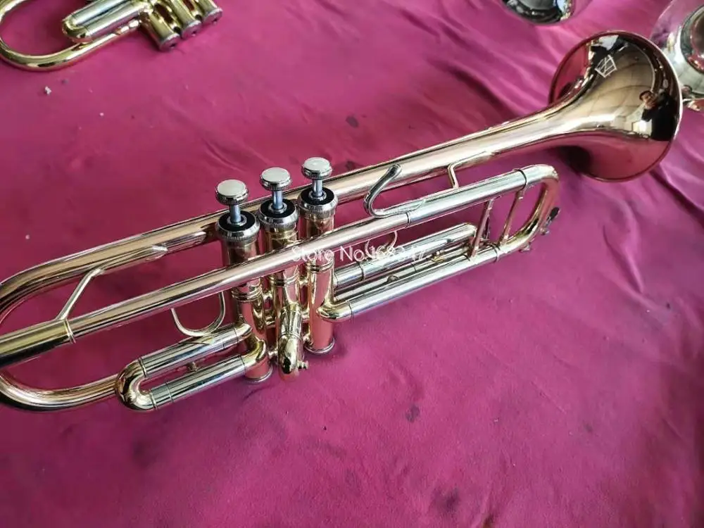 High Quality  MARGEWATE Bb Tune Trumpet Phosphor Bronze Material Professional Music Instruments With Case