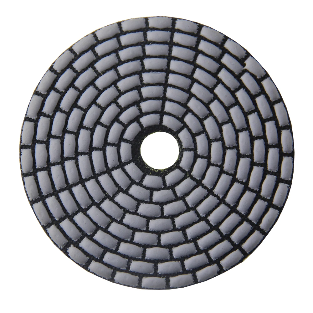 4 Inch 100MM Kim Cương Đánh Bóng Khô Đánh Bóng Bánh Xe Cho Đá Hoa Cương Đá Marlbe Chà Nhám Đĩa Chất Mài Mòn Dụng Cụ