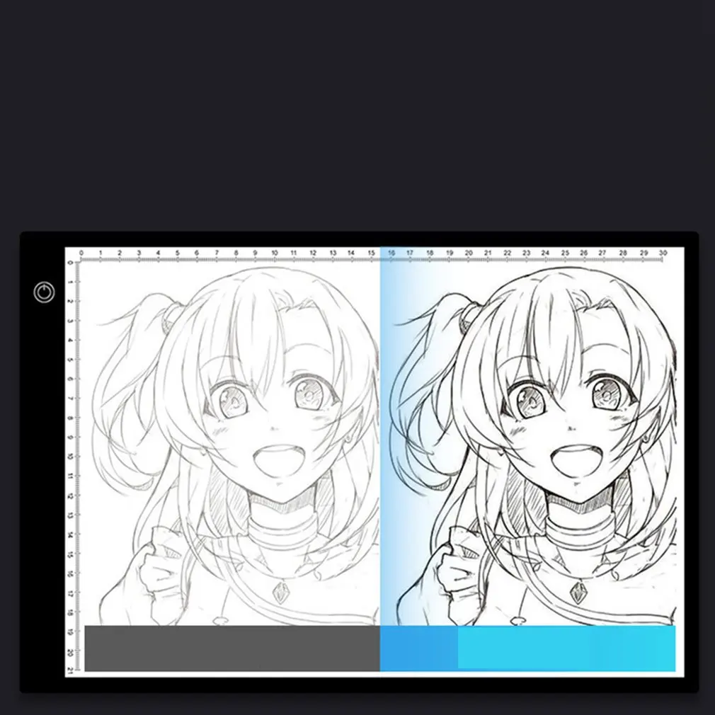 Stazione di copia Led copia stazione copia scheda attraverso lavagna con scala risparmio energetico e protezione ambientale